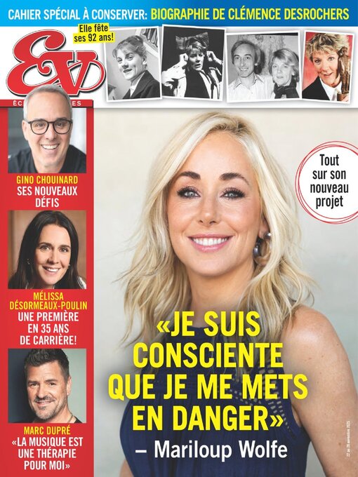 Title details for Échos Vedettes by TVA Publications Inc. - Available